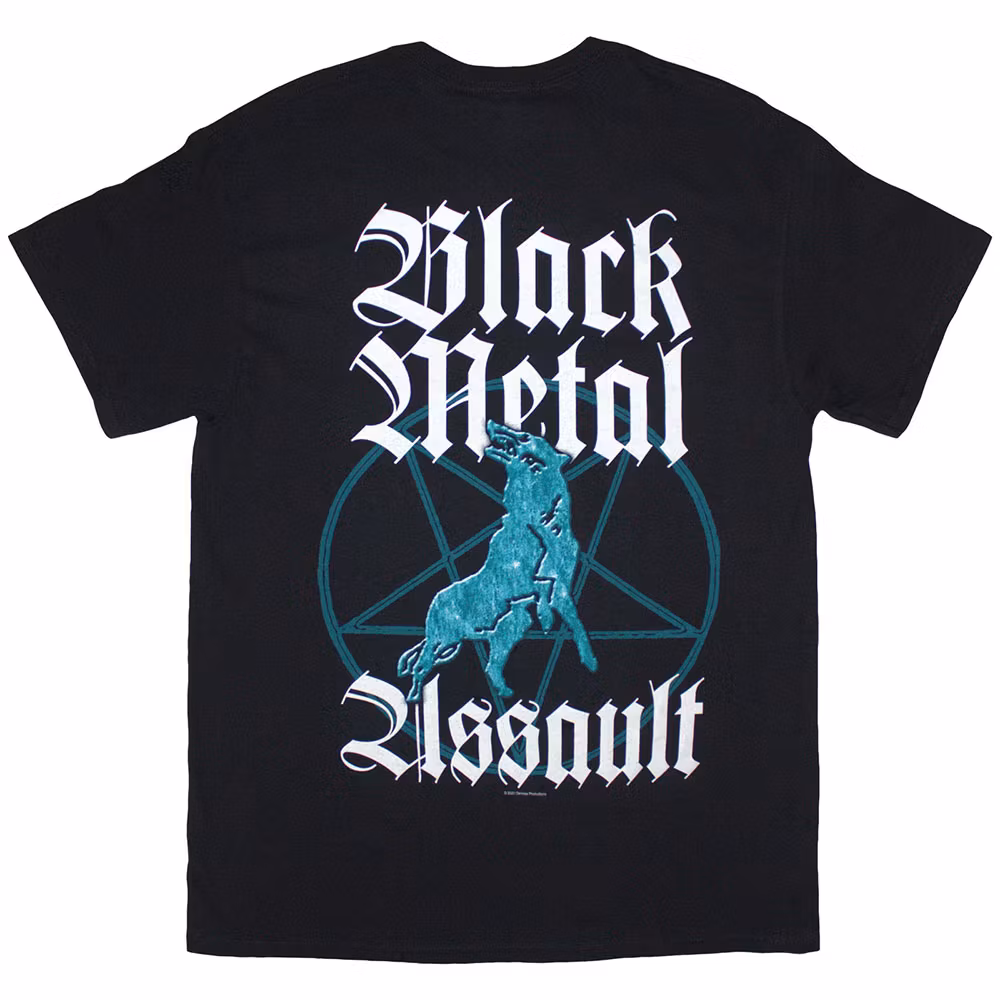 MARDUK: Black Metal Assault (Back Print) T-shirt (black)