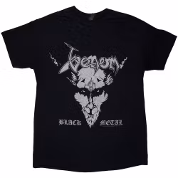 VENOM: Black Metal (Back Print) T-shirt (black)