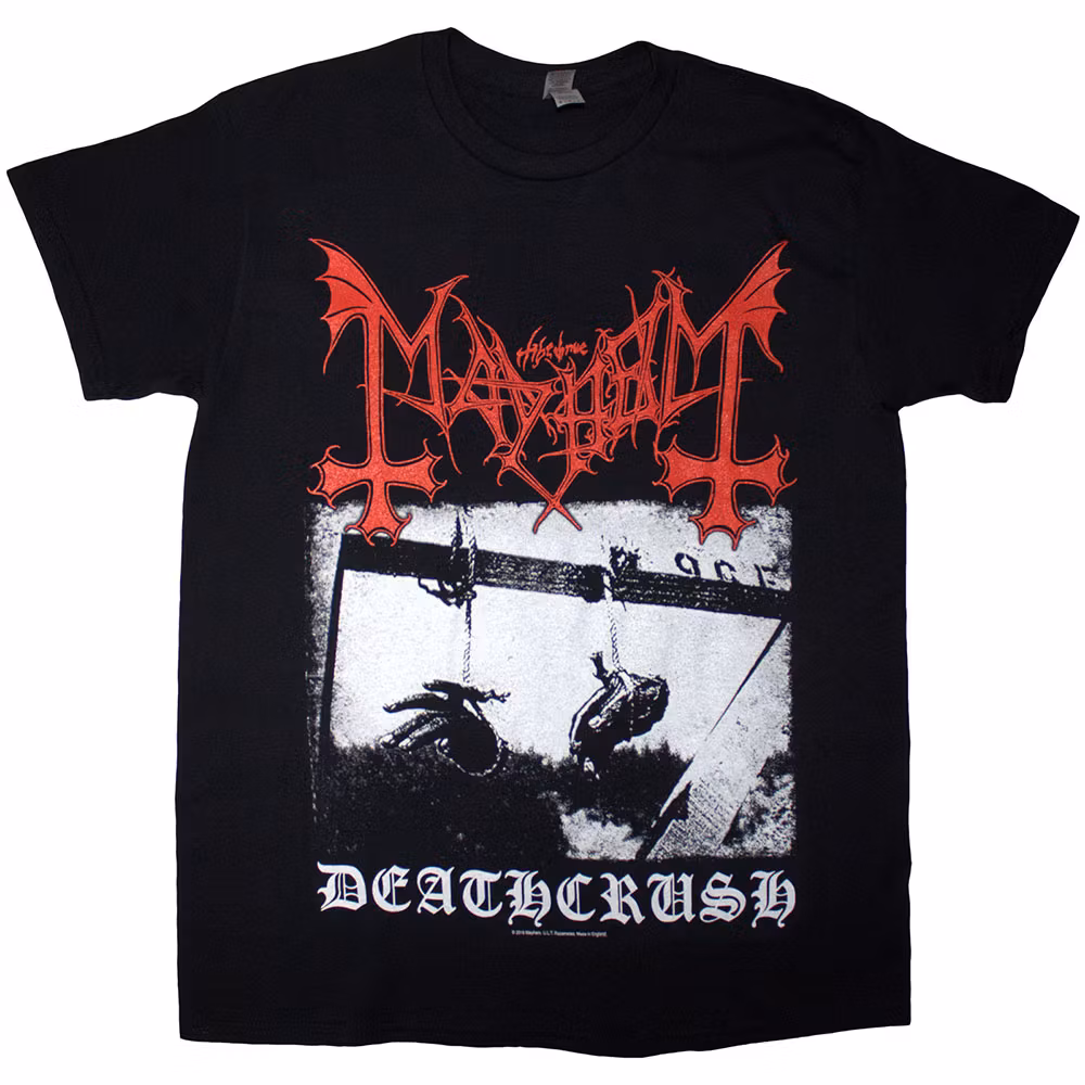 MAYHEM: Deathcrush T-shirt (black)