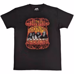BLACK SABBATH: Paranoid Psych T-shirt (black)