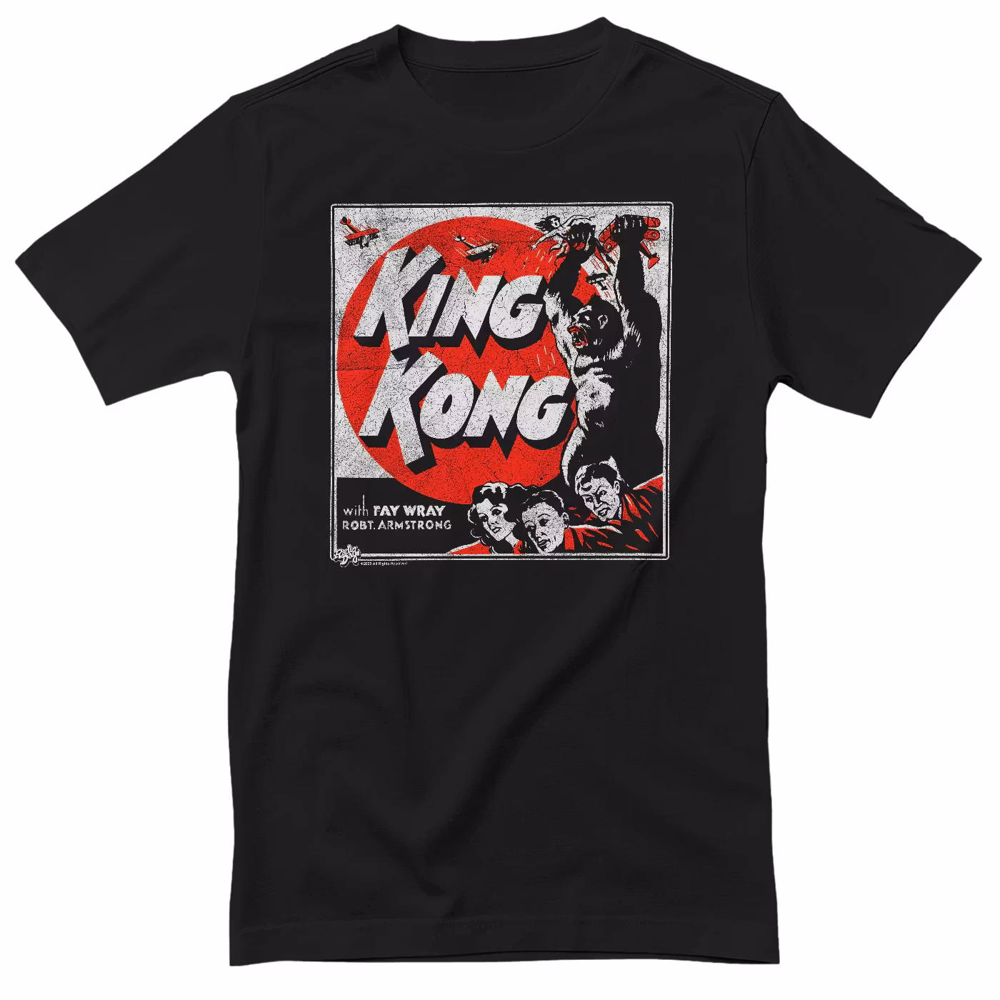 KING KONG: Vintage Poster T-shirt (black)