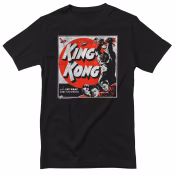 KING KONG: Vintage Poster T-shirt (black)