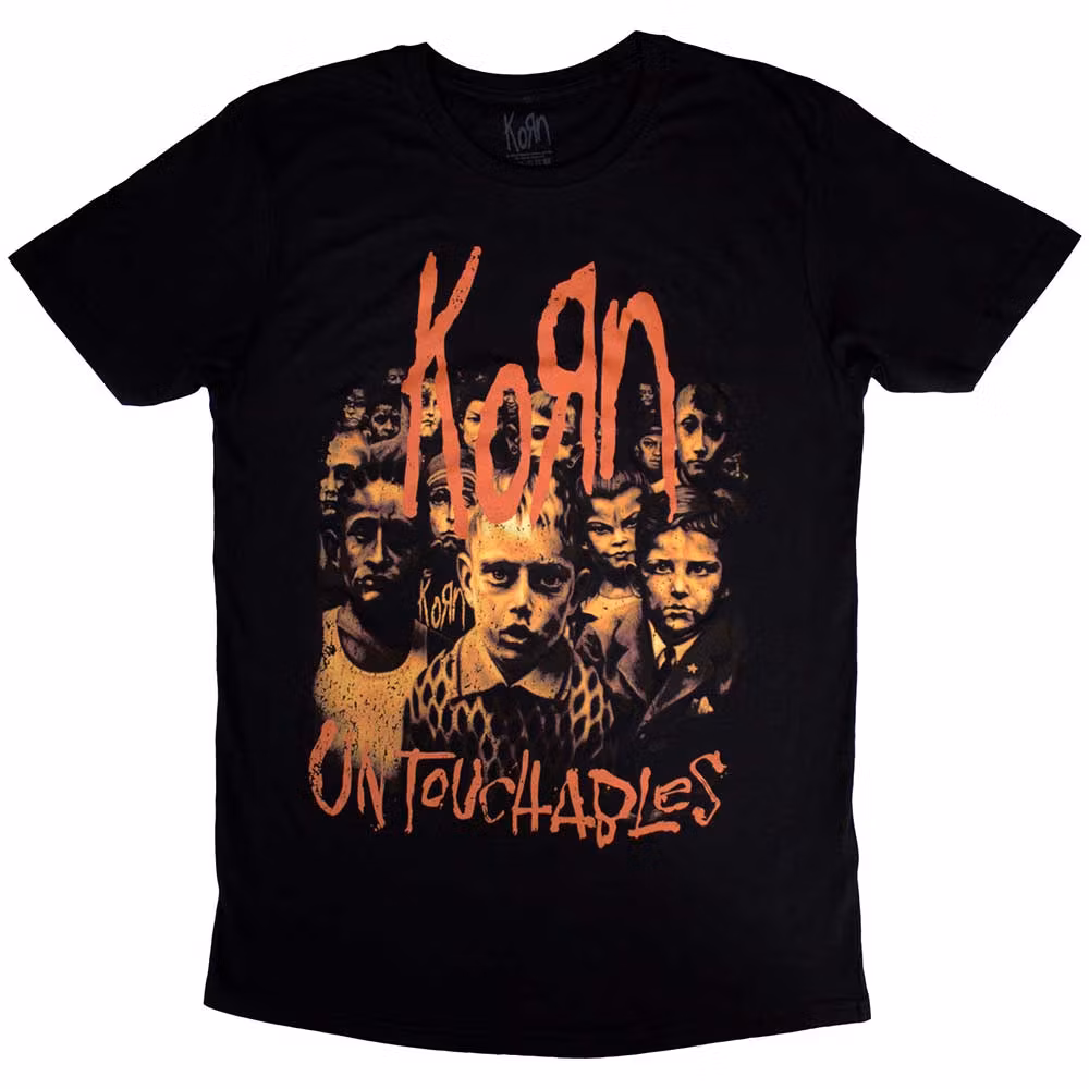 KORN: Untouchables T-shirt (black)