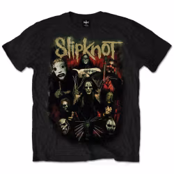 SLIPKNOT: Come Play Dying (Back Print) T-shirt (black)