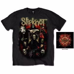 SLIPKNOT: Come Play Dying (Back Print) T-shirt (black)