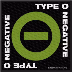 TYPE O’NEGATIVE: Negative Symbol Standard Patch (tygmärke)