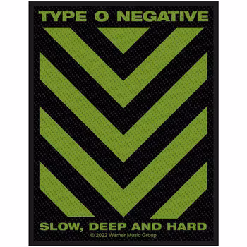 TYPE O’NEGATIVE: Slow, Deep & Hard Standard Patch (tygmärke)