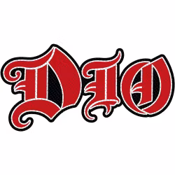 DIO: Logo Cut Out Standard Patch (tygmärke)