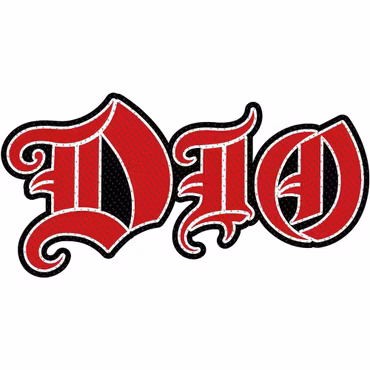 DIO: Logo Cut Out Standard Patch (tygmärke)