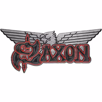 SAXON: Logo/Eagle Pin Badge