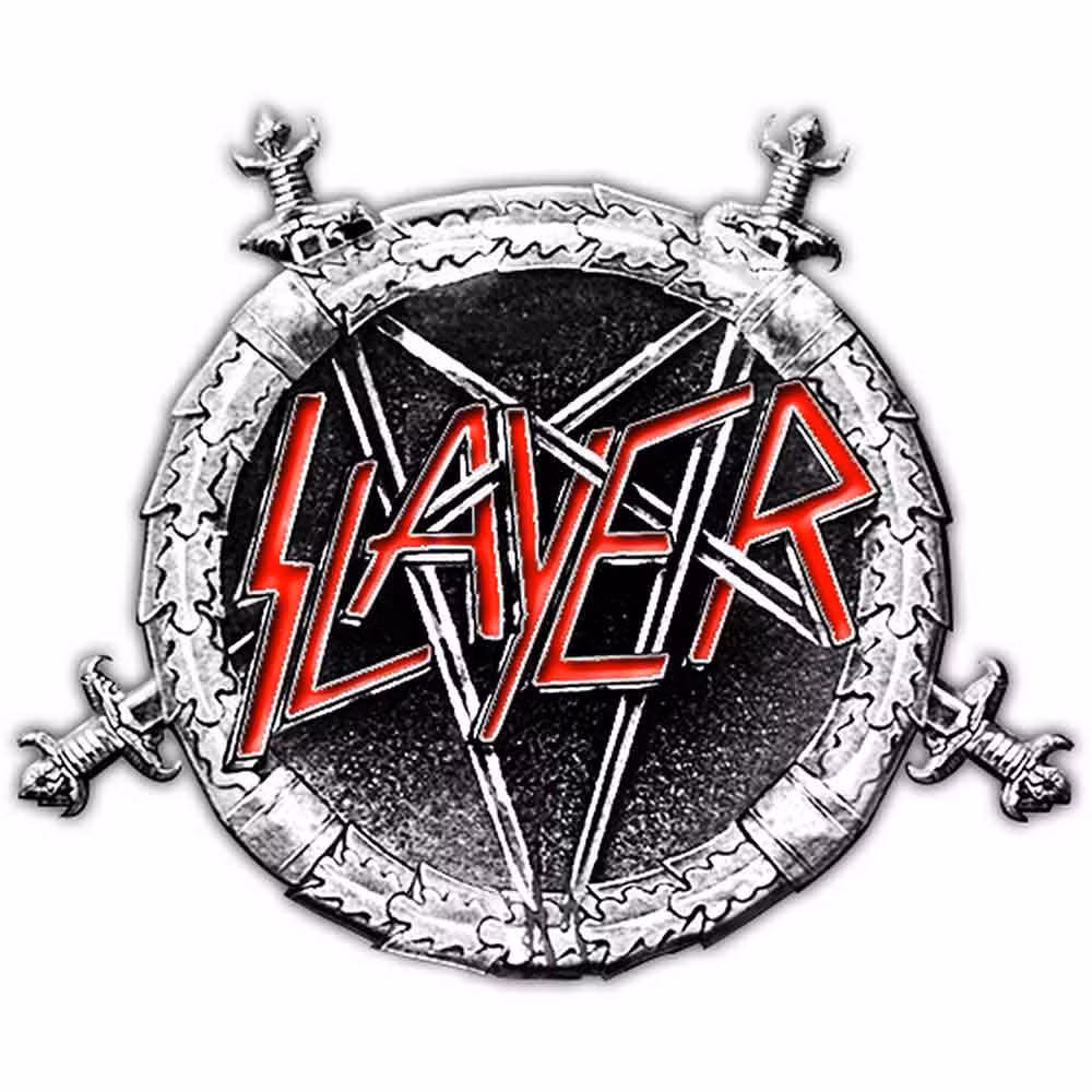 SLAYER: Pentagram Pin Badge