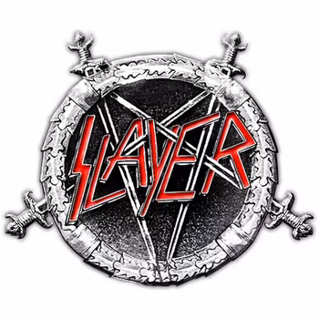 SLAYER: Pentagram Pin Badge