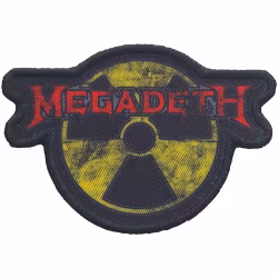 MEGADETH: Hazard Printed Patch (tygmärke)