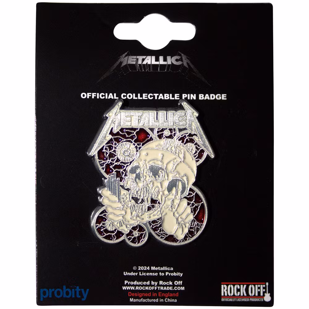 METALLICA: The Shortest Straw Pin Badge