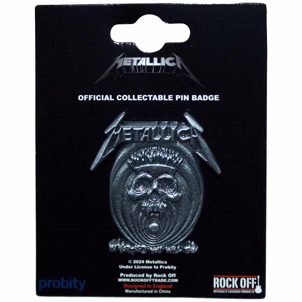 METALLICA: In Vertigo Pin Badge