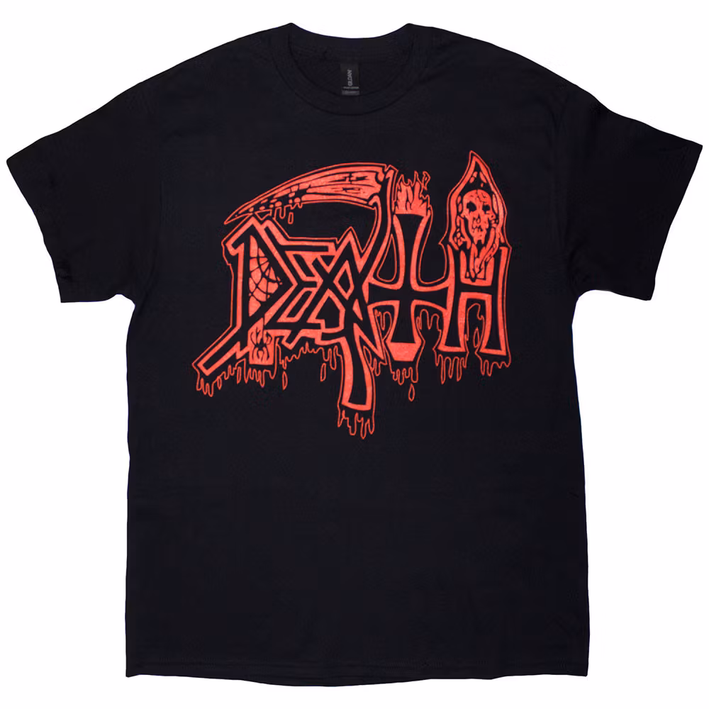 DEATH: Life Will Never Last (Back Print) T-shirt (black)