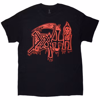 DEATH: Life Will Never Last (Back Print) T-shirt (black)