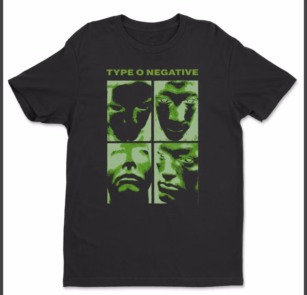 TYPE O’NEGATIVE: Faces T-Shirt (Black)