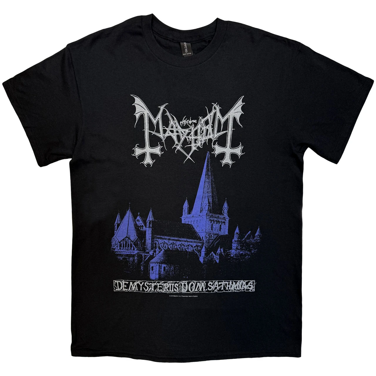 MAYHEM: De Mysteriis Dom Sathanas T-shirt (black)