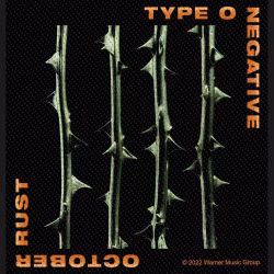TYPE O’NEGATIVE: October Rust Standard Patch (tygmärke)