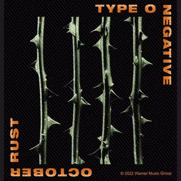 TYPE O’NEGATIVE: October Rust Standard Patch (tygmärke)