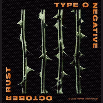 TYPE O’NEGATIVE: October Rust Standard Patch (tygmärke)