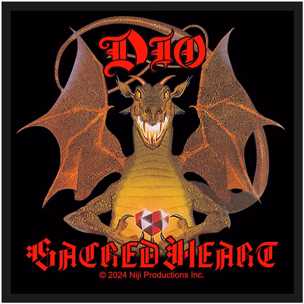 DIO: Sacred Heart Standard Patch (tygmärke)