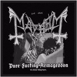 MAYHEM: Pure Fucking Armageddon Standard Patch (tygmärke)