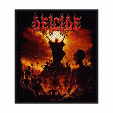 DEICIDE: To Hell With God Standard Patch (tygmärke)