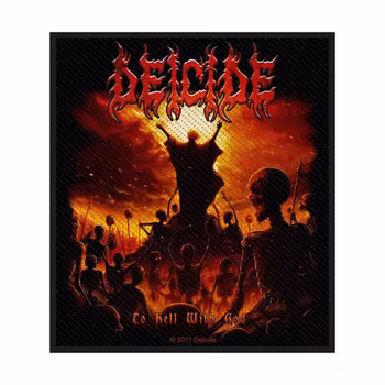 Deicide: To Hell With God Standard Patch (tygmärke)