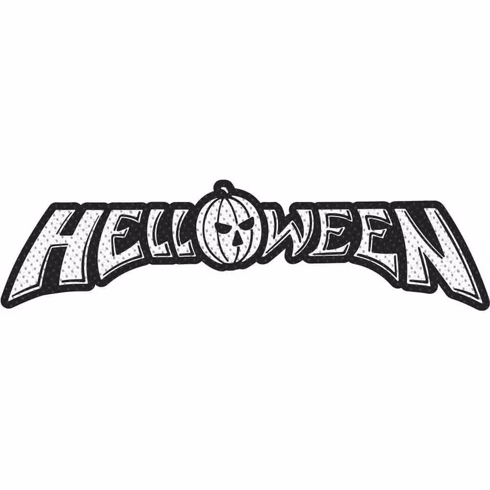 HELLOWEEN: Logo Cut Out Standard Patch (tygmärke)