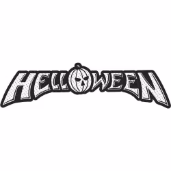 HELLOWEEN: Logo Cut Out Standard Patch (tygmärke)