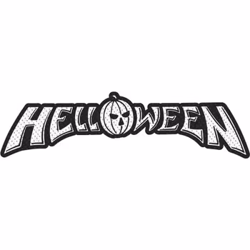 HELLOWEEN: Logo Cut Out Standard Patch (tygmärke)