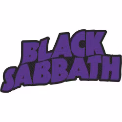 BLACK SABBATH: Logo Cut Out Standard Patch (tygmärke)