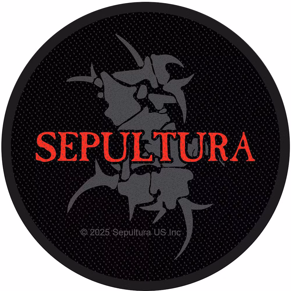 SEPULTURA: Logo & Tribal S Standard Patch (tygmärke)