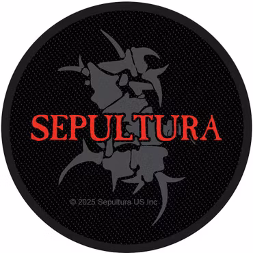 SEPULTURA: Logo & Tribal S Standard Patch (tygmärke)