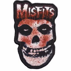 MISFITS: Blood Drip Skull Standard Patch (tygmärke)
