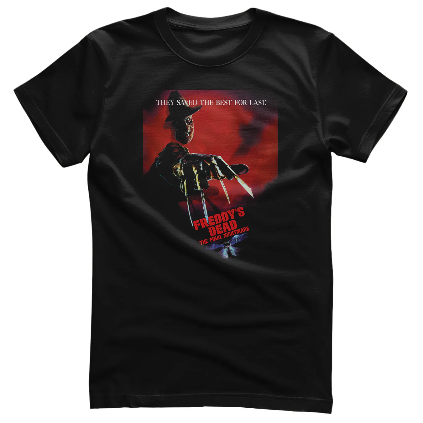 A NIGHTMARE ON ELM STREET: The Final Nightmare T-Shirt (Black)