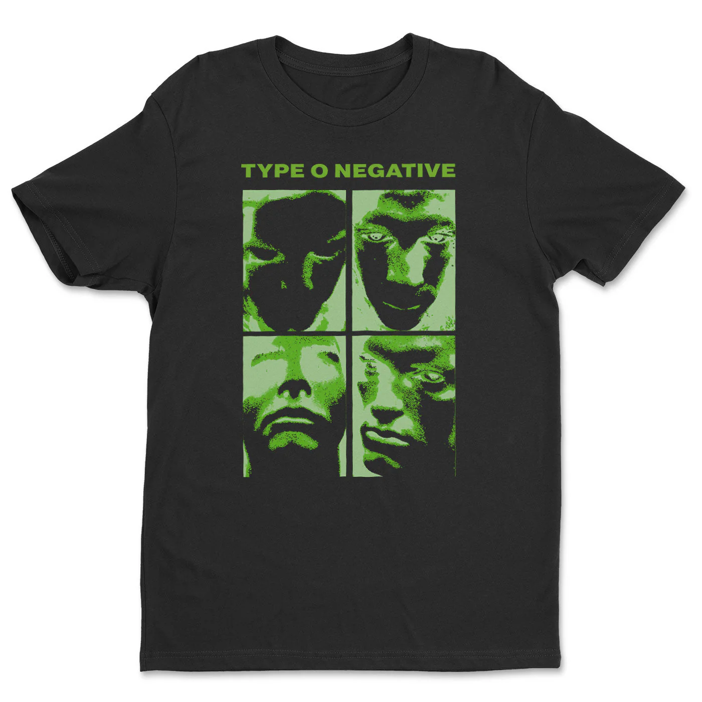TYPE O NEGATIVE: Faces T-Shirt (Black)