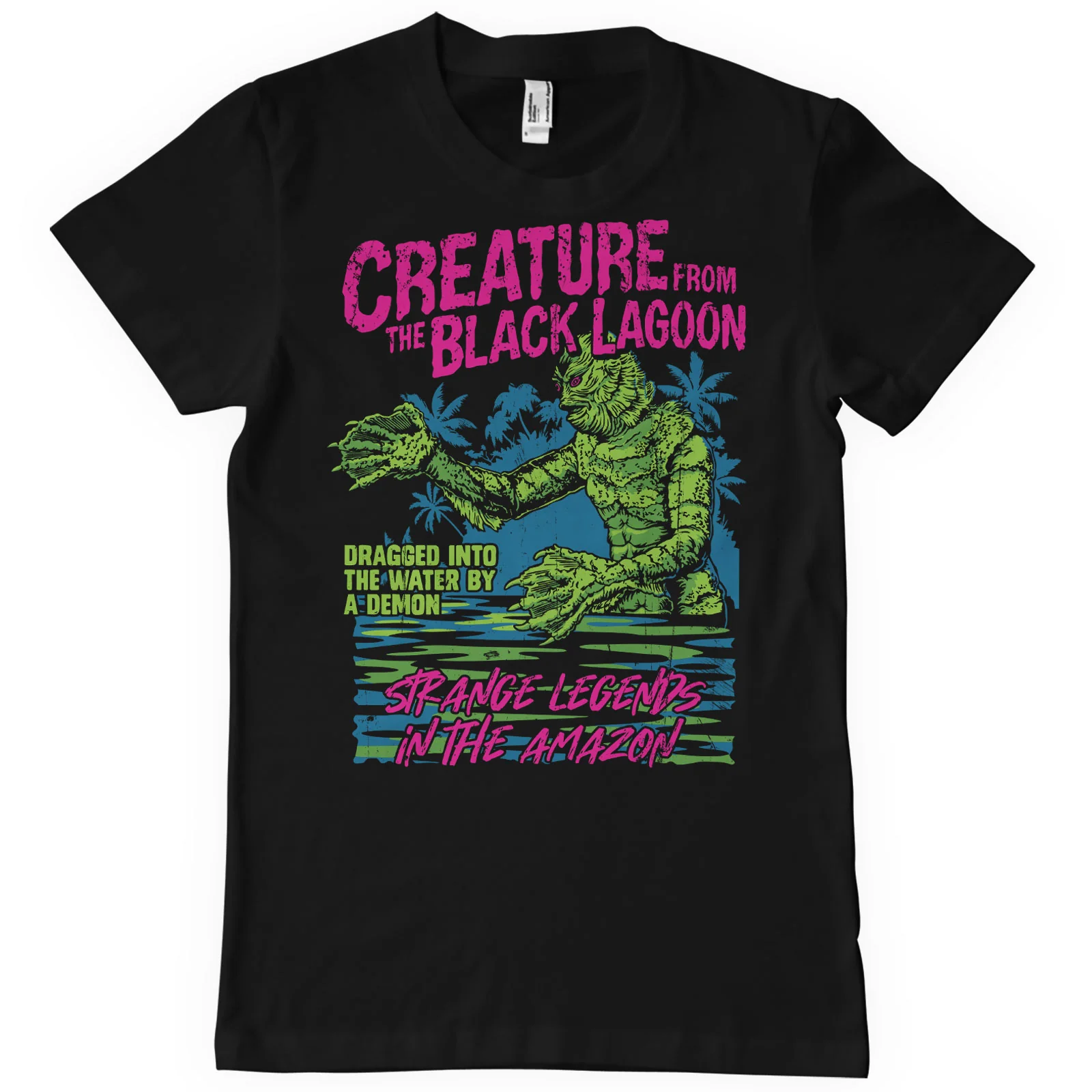 CREATURE FROM THE BLACK LAGOON T-Shirt (black)