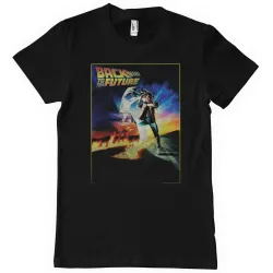 BACK TO THE FUTURE: Vintage Poster T-Shirt (black)