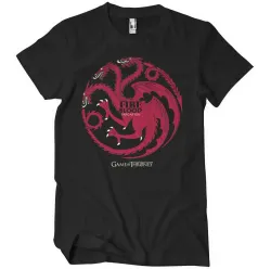 GAME OF THRONES: Targaryen - Fire & Blood T-shirt (black)