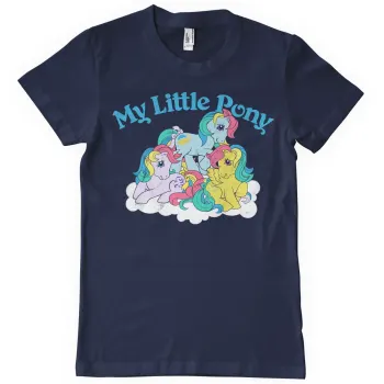 MY LITTLE PONY: Washed T-Shirt (Navy)