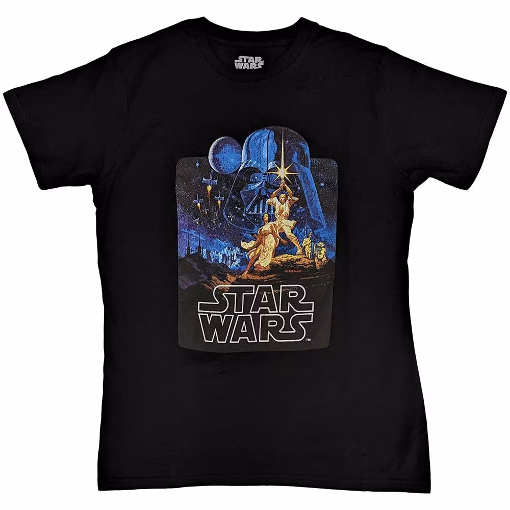STAR WARS: A New Hope Poster T-shirt (black)