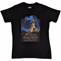 STAR WARS: A New Hope Poster T-shirt (black)