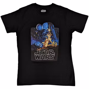 STAR WARS: A New Hope Poster T-shirt (black)