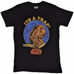 STAR WARS: Ackbar It’s A Trap T-shirt (black)