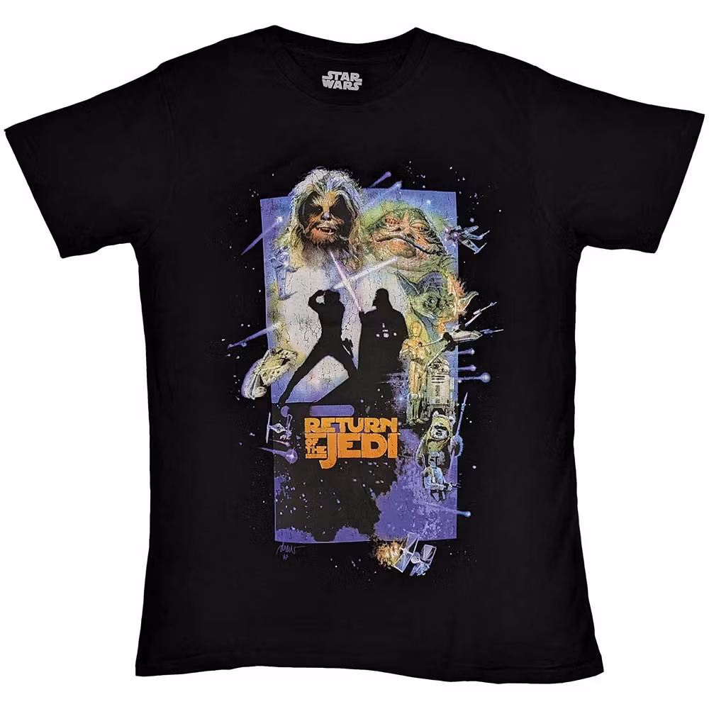 STAR WARS: Return Of The Jedi Poster T-shirt (black)