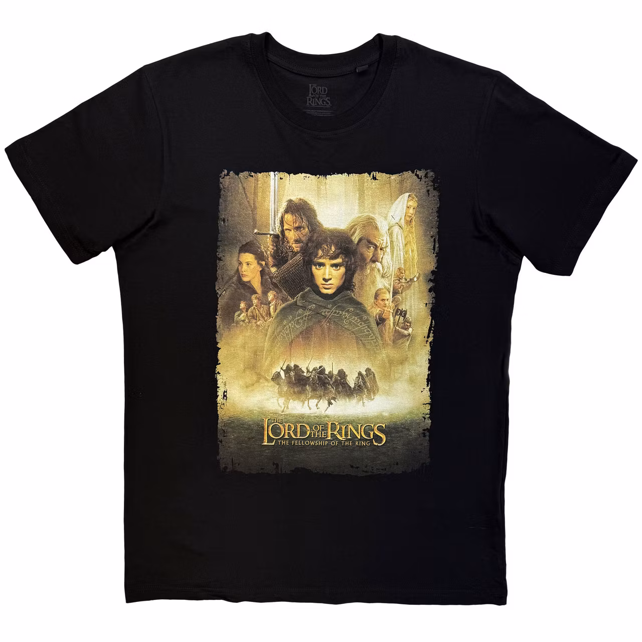 LORD OF THE RINGS: The Fellowship Of The Ring Homage T-shirt (black)