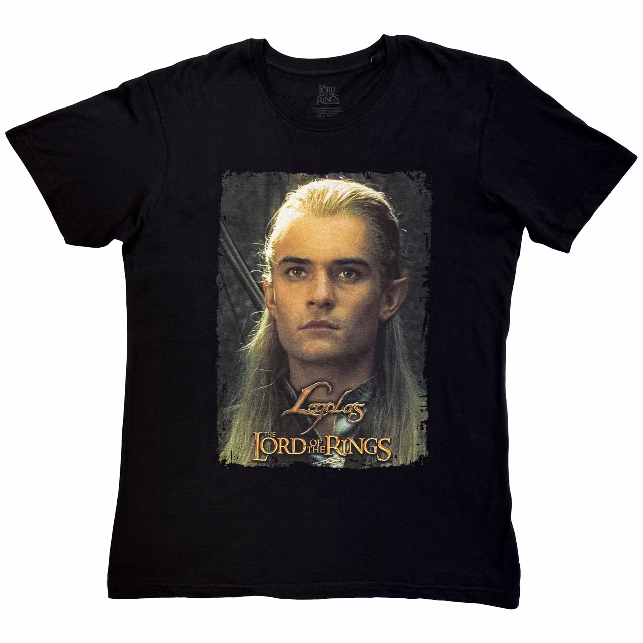 LORD OF THE RINGS: Legolas Sun Gleam Homage T-shirt (black)
